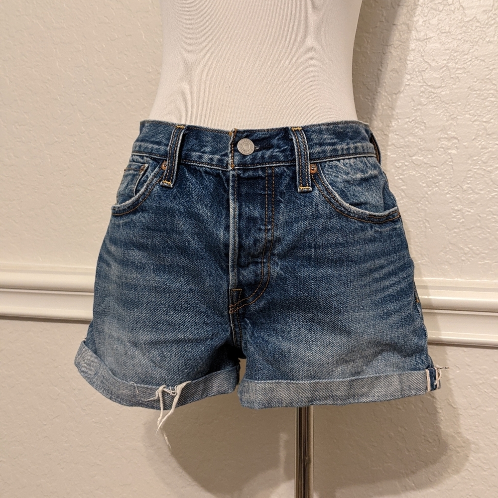 Levi's White Oak Jean Shorts